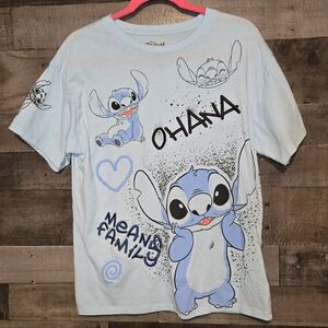 Disney Stitch Embroidered Graphic T-Shirt